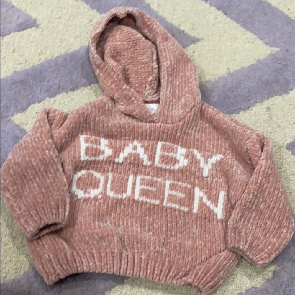 Pink Zara Knitwear pullover sweater 12-18 months
